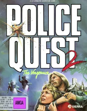 Police Quest II - The Vengeance_Disk1 box cover front